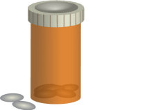 free vector Pill Bottle Vector