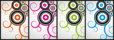 free vector Cool curly vectors, Free4all