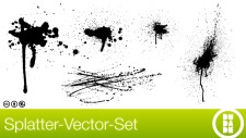 free vector Splatter Vector Set