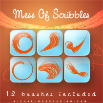 free vector Mess of Scribbles