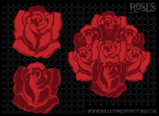 free vector Flower Vector Roses