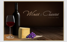 free vector Wines and Cheeses Catalog
