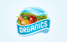 free vector Organics Logo