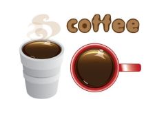 free vector Coffee in Styrofoam Cup and Mug