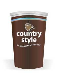 free vector Country Style Coffee Vector