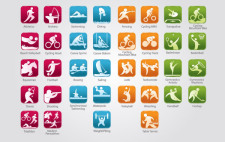 free vector Olympic Sports Icons