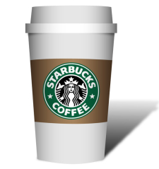 free vector Coffe Starbucks