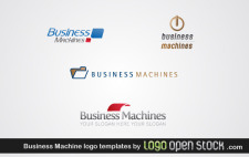 free vector Business Machine Logo Template