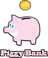 free vector Piggy Bank Vector