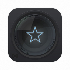 free vector Star Lens Icon Vector