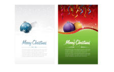 free vector Christmas Card Vector or Flyer