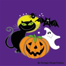 free vector Halloween Vectors - Gato preto