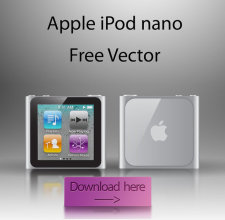 free vector IPod nano Free Vector
