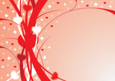 free vector Ribbons of love
