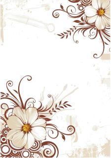 free vector Flower Background