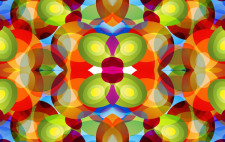 free vector Kaleidoscope Background