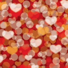 free vector Valentines Defocus Background