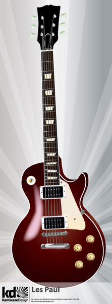 free vector Les Paul Guitar