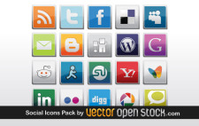 free vector Social Icons Pack