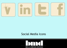 free vector Muted Social Media icons including Vecteezy