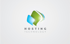 free vector Hosting Logo 01