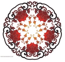 free vector Chinese ornament from www.craftsmanspace.com