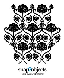 free vector Free Floral Vector Ornament