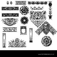 free vector Victorian free pack