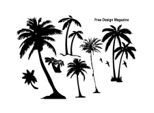 free vector Palm Trees