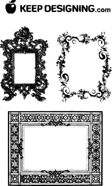 free vector Fancy Frames & Ornate Borders