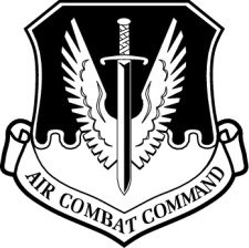 free vector Air Combat Command Vector Emblem