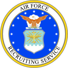 free vector Air Force Recruiting Vector Emblem