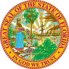 free vector Florida Coat Of Arms