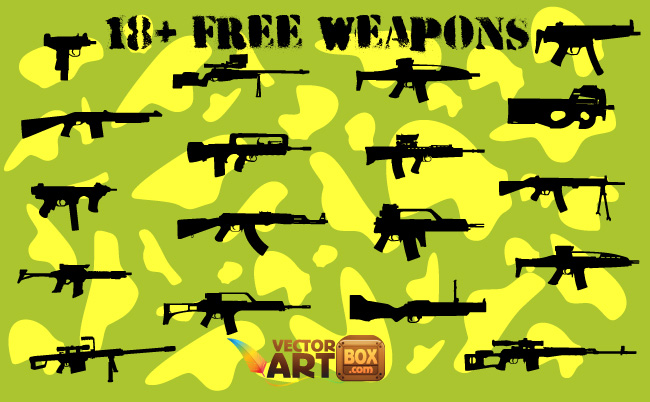 free vector 18+ Free Weapons