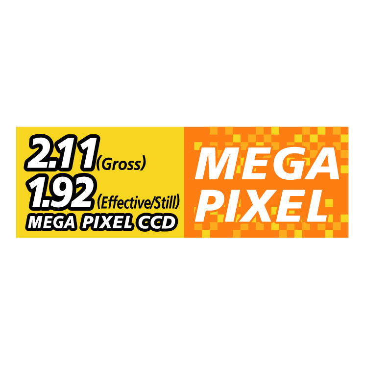 free vector 192 mega pixel ccd