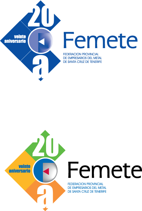 free vector 20 Aniv-Femete logo