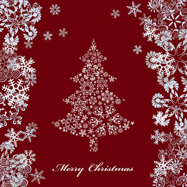 free vector 2011 christmas pattern vector