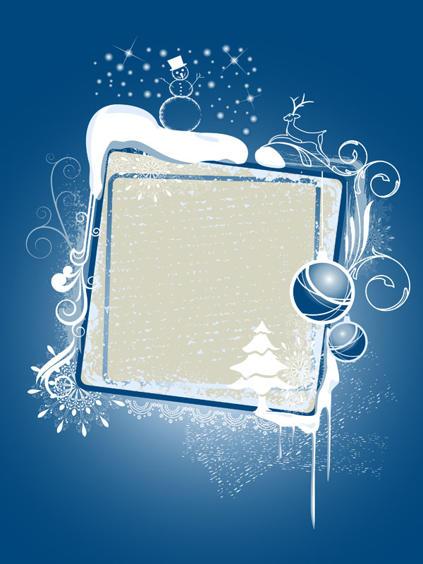 free vector 2011 christmas snowflake background vector