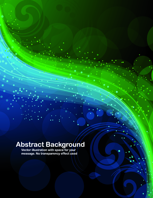 free vector 3 cool dynamic pattern of light vector background
