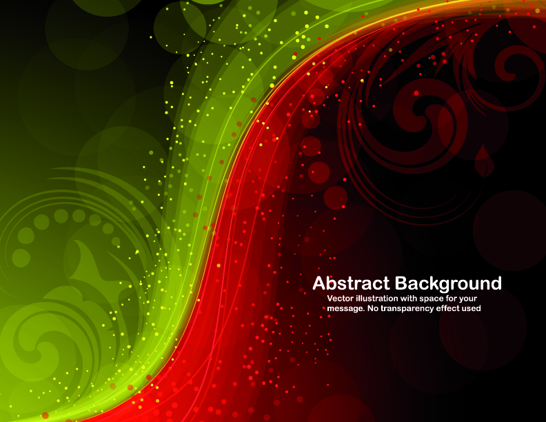 free vector 3 cool dynamic pattern of light vector background