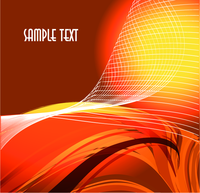 free vector 3 dynamic lines of the abstract vector background