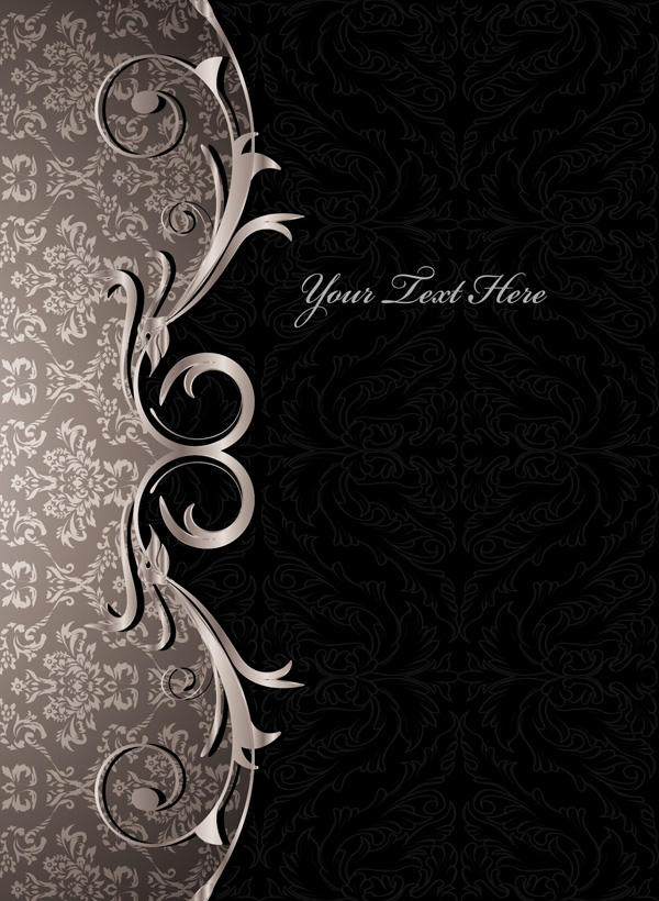 free vector 3 gorgeous european classical pattern vector