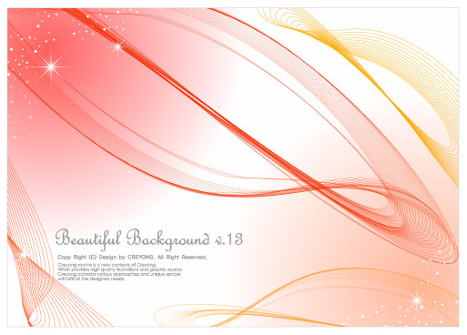free vector 3 lines abstract background vector