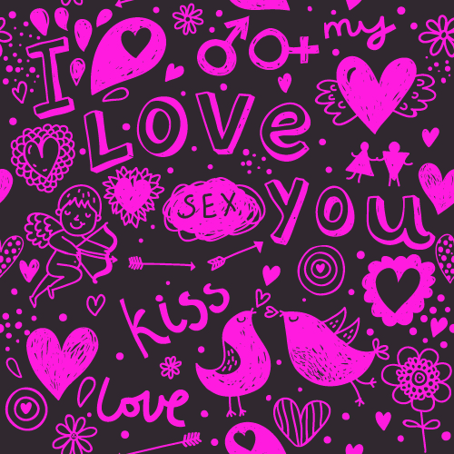 free vector 4 lovely valentine day vector elements