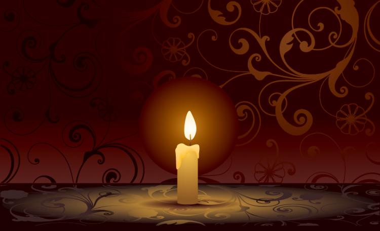 free vector 5 candles vector
