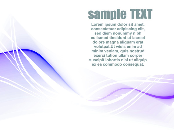 free vector 5 dynamic lines of the background vector