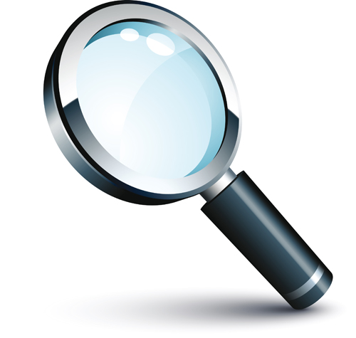 free vector 5 magnifying glass vector