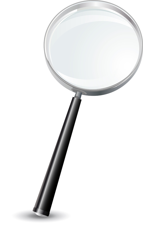 free vector 5 magnifying glass vector