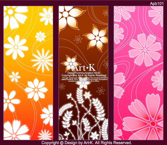 free vector 6 lovely shades of the background pattern vector