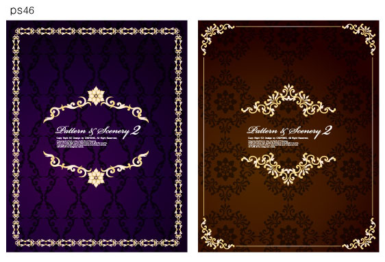 free vector 8 gorgeous lace pattern vector fashion